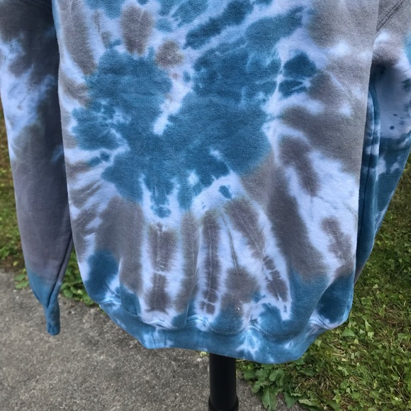 Tye dye Gildan sweatshirt size L - Picture 3 of 9